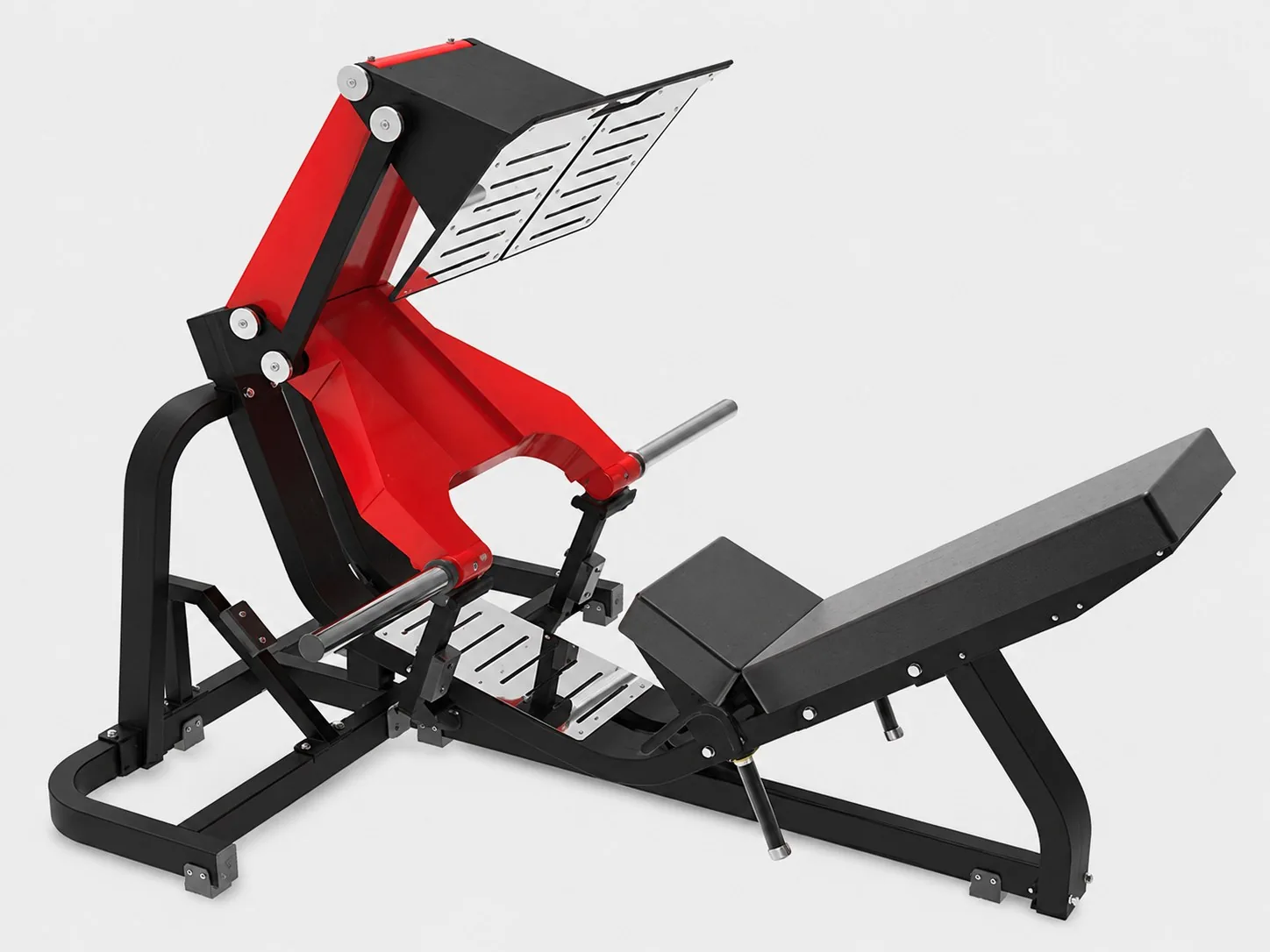 Leg Press na cor azul