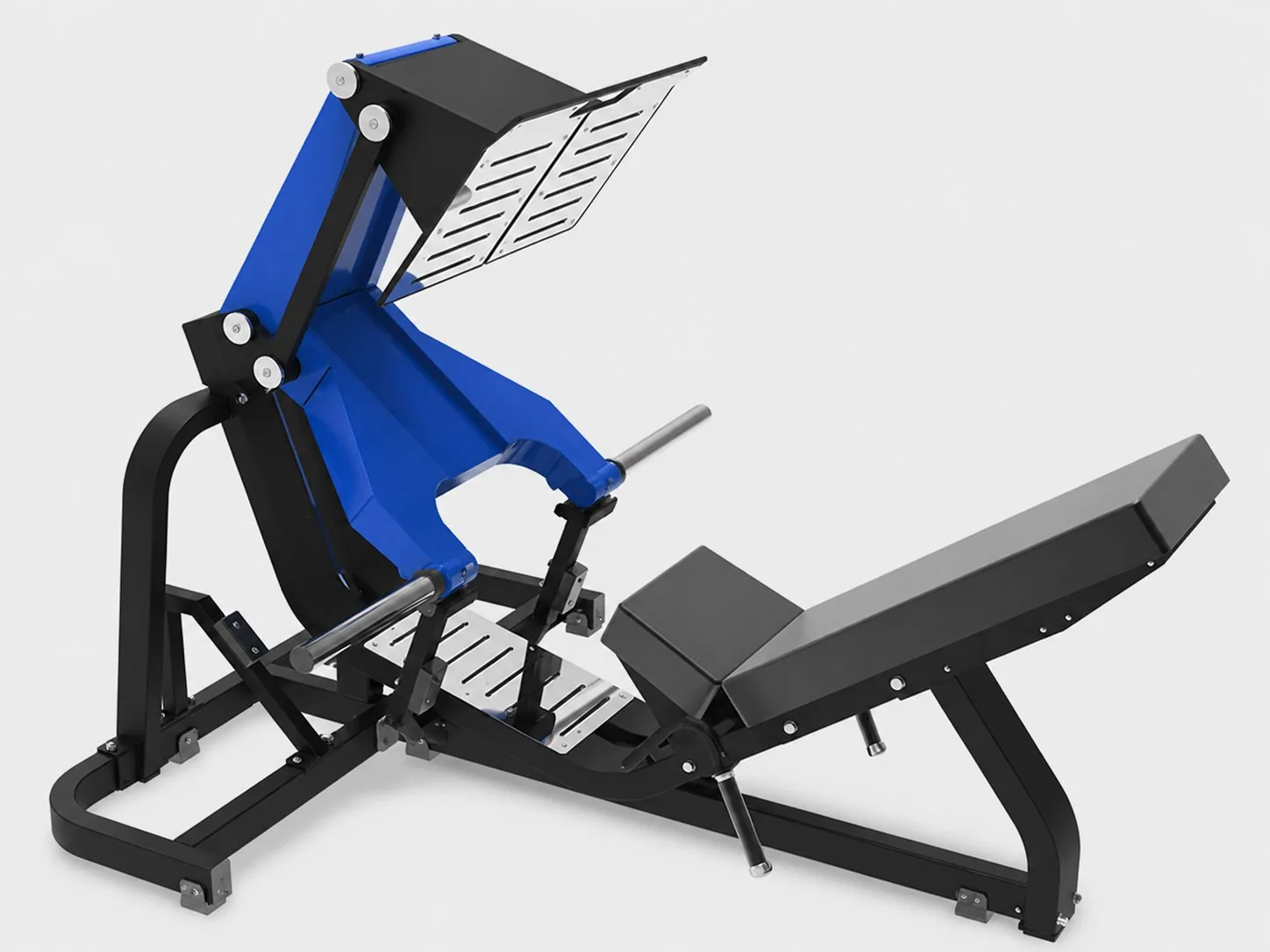 Leg Press na cor vermelha