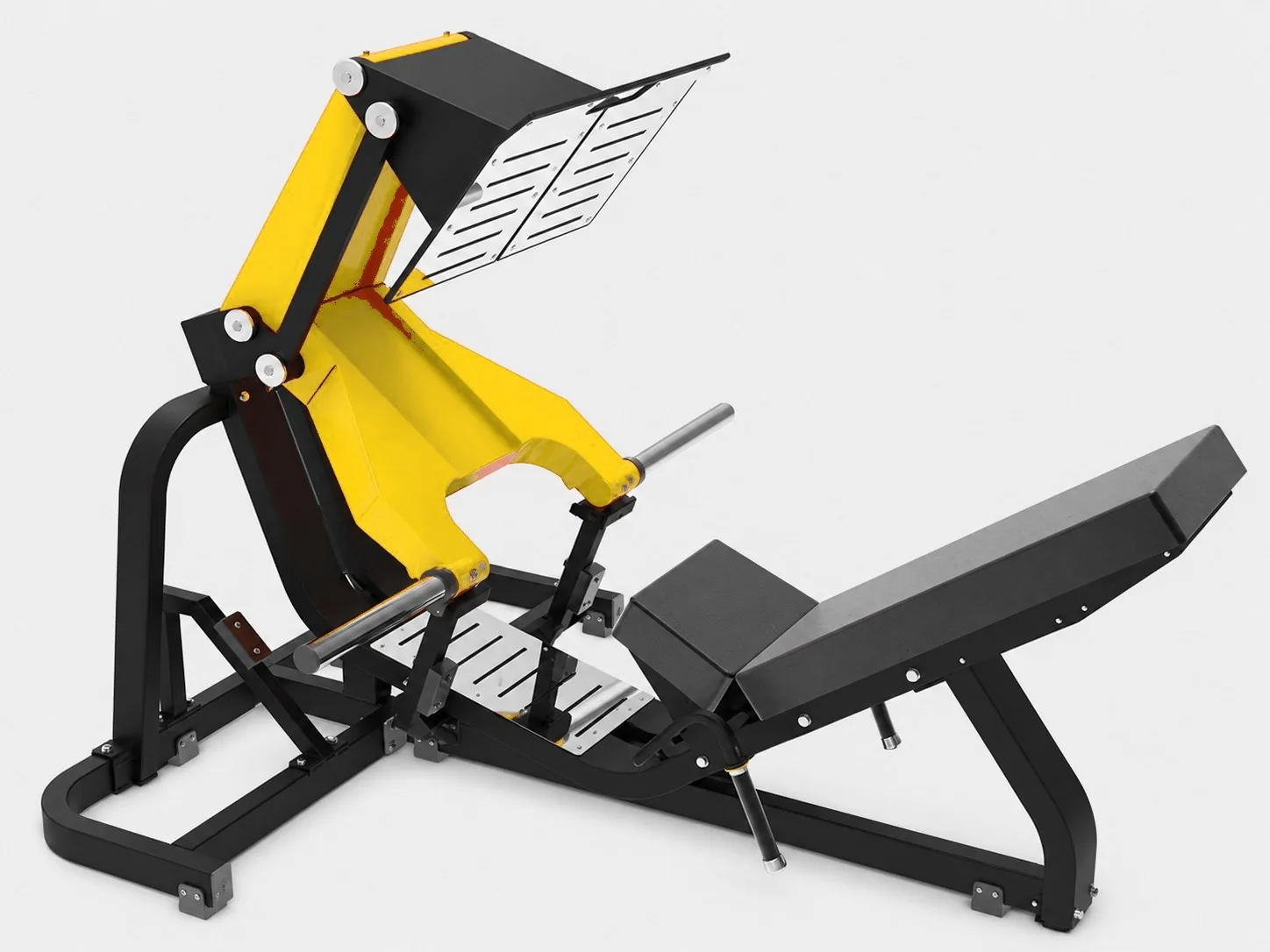 Leg Press na cor amarela